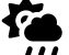 illustration of fontawesome/Solid/CloudSunRain