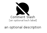 illustration for CommentSlash