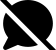 illustration of fontawesome/Solid/CommentSlash