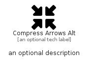 illustration for CompressArrowsAlt