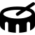 illustration of fontawesome/Solid/Drum