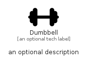 illustration for Dumbbell