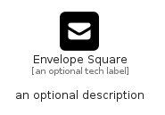 illustration for EnvelopeSquare