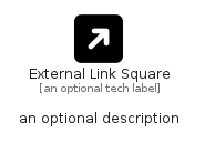 illustration for ExternalLinkSquare