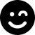 illustration of fontawesome/Solid/FaceSmileWink