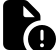 illustration of fontawesome/Solid/FileCircleExclamation