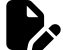 illustration of fontawesome/Solid/FileEdit