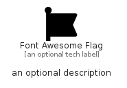 illustration for FontAwesomeFlag