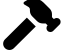 illustration of fontawesome/Solid/Hammer