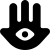 illustration of fontawesome/Solid/Hamsa