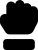 illustration of fontawesome/Solid/HandBackFist