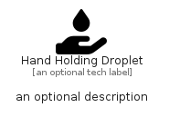 illustration for HandHoldingDroplet