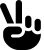 illustration of fontawesome/Solid/HandPeace