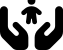 illustration of fontawesome/Solid/HandsHoldingChild