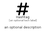 illustration for Hashtag