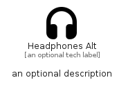 illustration for HeadphonesAlt