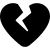 illustration of fontawesome/Solid/HeartBroken