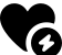 illustration of fontawesome/Solid/HeartCircleBolt