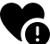 illustration of fontawesome/Solid/HeartCircleExclamation