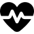 illustration of fontawesome/Solid/HeartPulse