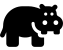 illustration of fontawesome/Solid/Hippo