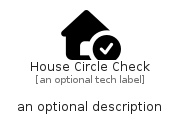 illustration for HouseCircleCheck