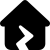 illustration of fontawesome/Solid/HouseCrack