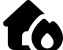 illustration of fontawesome/Solid/HouseFire