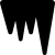 illustration of fontawesome/Solid/Icicles