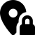 illustration of fontawesome/Solid/LocationPinLock