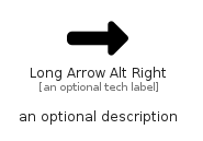 illustration for LongArrowAltRight