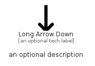 illustration for LongArrowDown