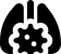 illustration of fontawesome/Solid/LungsVirus