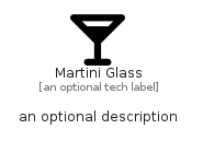 illustration for MartiniGlass