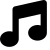 illustration of fontawesome/Solid/Music