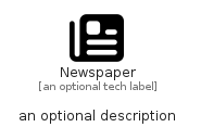 illustration for Newspaper