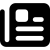 illustration of fontawesome/Solid/Newspaper