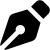 illustration of fontawesome/Solid/PenNib