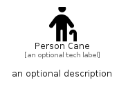 illustration for PersonCane