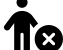 illustration of fontawesome/Solid/PersonCircleXmark