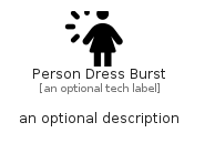 illustration for PersonDressBurst
