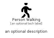 illustration for PersonWalking