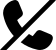 illustration of fontawesome/Solid/PhoneSlash