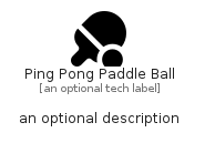 illustration for PingPongPaddleBall