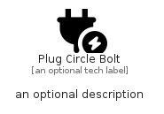 illustration for PlugCircleBolt