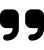 illustration of fontawesome/Solid/QuoteRight