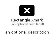 illustration for RectangleXmark