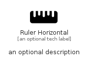 illustration for RulerHorizontal