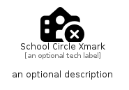 illustration for SchoolCircleXmark
