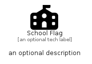 illustration for SchoolFlag
